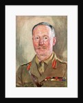Sir WP Pulteney, British First World War general by Anonymous