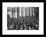 Petrograd Soviet of Workers' and Soldiers' Deputies, Tauride Palace, Russia by Anonymous