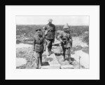 King George V and the Canadian General Currie view the captured ground at Vimy and Messines by Anonymous