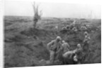 Allied troops, 31 July 1917 at the Yser Canal, Belgium by Anonymous
