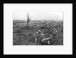 Allied troops, 31 July 1917 at the Yser Canal, Belgium by Anonymous