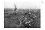 Allied troops, 31 July 1917 at the Yser Canal, Belgium by Anonymous