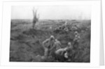 Allied troops, 31 July 1917 at the Yser Canal, Belgium by Anonymous
