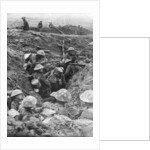 British troops at the Menin Road, near Ypres, Belgium by Anonymous