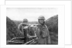 American troops at the front delivering soup to their comrades by Anonymous