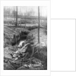 Dead German soldier, Plessis-de-Roye, Picardy, France by Anonymous