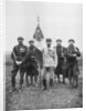 The flag of the 'Regiment de Marche,' of The French Foreign Legion by Anonymous