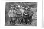 French and English officers at Mount Kemmel near Ypres, Belgium, April 1918 by Anonymous