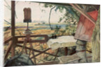 'Observation post of General Mangin, 18th July 1918', Villers-Cotterets, Aisne, France by Francois Flameng