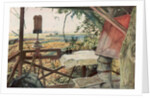 'Observation post of General Mangin, 18th July 1918', Villers-Cotterets, Aisne, France by Francois Flameng