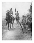 Field Marshal Douglas Haig reviewing Canadian troops, Drocourt-Queant by Anonymous