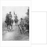 Field Marshal Douglas Haig reviewing Canadian troops, Drocourt-Queant by Anonymous