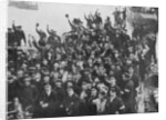 The crew of HMS Vindictive celebrating the Zeebrugge Raid on 23 April 1918 by Anonymous