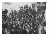 The crew of HMS Vindictive celebrating the Zeebrugge Raid on 23 April 1918 by Anonymous