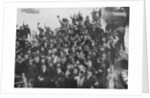 The crew of HMS Vindictive celebrating the Zeebrugge Raid on 23 April 1918 by Anonymous