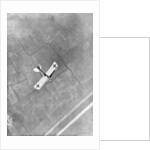 A German Aviatik aircraft photographed in flight by a Belgian aviator, Ypres, Belgium by Anonymous