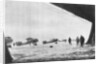 Departure of French Breguet planes for a reconnaissance mission during winter by Anonymous