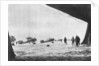 Departure of French Breguet planes for a reconnaissance mission during winter by Anonymous