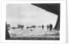 Departure of French Breguet planes for a reconnaissance mission during winter by Anonymous