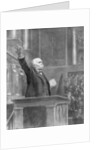 Prime Minister Georges Clemenceau announces the end of the war, 11am by J Simont