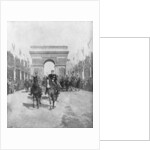 Marshals Foch and Joffre during the grand victory parade, Paris, France by Anonymous