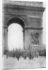 Grand victory parade, Arc de Triomphe, Paris, France by Anonymous