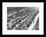 US 1st Army in the Victory Parade, New York, USA by Anonymous