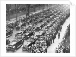US 1st Army in the Victory Parade, New York, USA by Anonymous