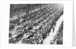 US 1st Army in the Victory Parade, New York, USA by Anonymous