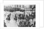 US 1st Army in the Victory Parade, New York, USA by Anonymous