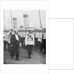 Tsar Nicholas II with French President Raymond Poincare by Anonymous