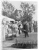 Tsar Nicholas II with visiting French President Poincare, Krasnoye Selo, Russia by Anonymous