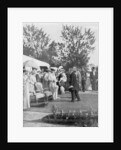 Tsar Nicholas II with visiting French President Poincare, Krasnoye Selo, Russia by Anonymous