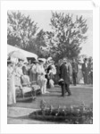 Tsar Nicholas II with visiting French President Poincare, Krasnoye Selo, Russia by Anonymous