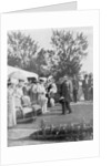 Tsar Nicholas II with visiting French President Poincare, Krasnoye Selo, Russia by Anonymous
