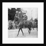 Field Marshal Sir Douglas Haig during the victory parade, Paris, France by Anonymous
