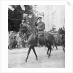 Field Marshal Sir Douglas Haig during the victory parade, Paris, France by Anonymous
