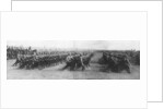Russian troops parading during French President Raymond Poincare's visit to Russia by Anonymous