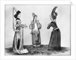 Horned and steeple headdresses by Anonymous