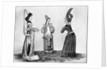 Horned and steeple headdresses by Anonymous
