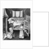 Matron and servant in the sick-chamber by Anonymous