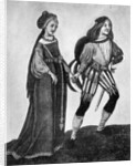 Male and female costume by Anonymous
