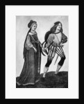 Male and female costume by Anonymous