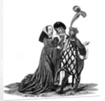 Early pyramidal headdress by Anonymous