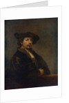 Self Portrait at the Age of 34 by Rembrandt Harmensz van Rijn