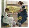 Sun and Moon Flowers by George Dunlop Leslie
