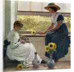 Sun and Moon Flowers by George Dunlop Leslie