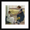 Sun and Moon Flowers by George Dunlop Leslie