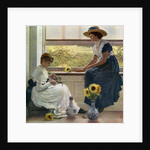 Sun and Moon Flowers by George Dunlop Leslie