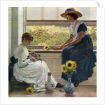 Sun and Moon Flowers by George Dunlop Leslie